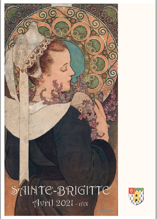 Couverture d'une revue du Alfons Mucha